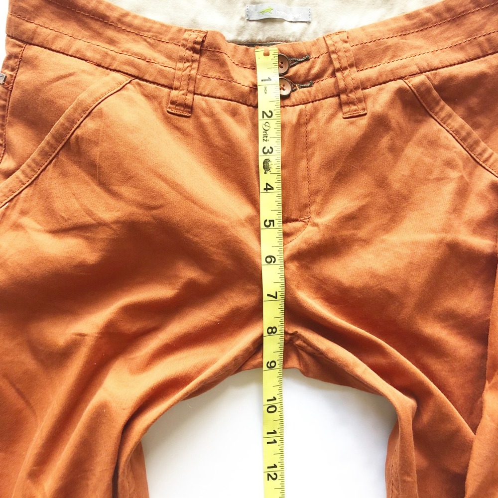 Horny Toad NWT Pants Womens 2 Elsa Pant Dark Copper Slim Straight Chino Outdoor - Picture 9 of 10